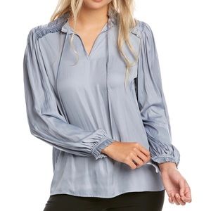 Elie Tahari Pleated Blouse - XL - Like New